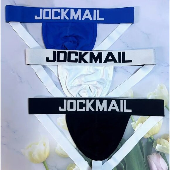 Jockmail 3 pack Thong Mixed Color XXL - Picture 1 of 7